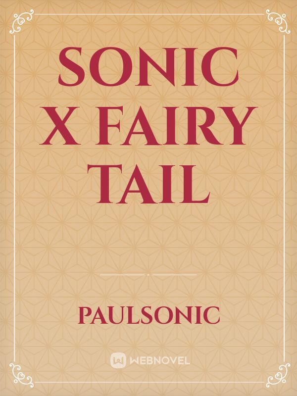 Sonic X Fairy Tail