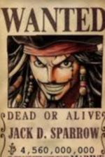 One piece: The great Jack sparrow